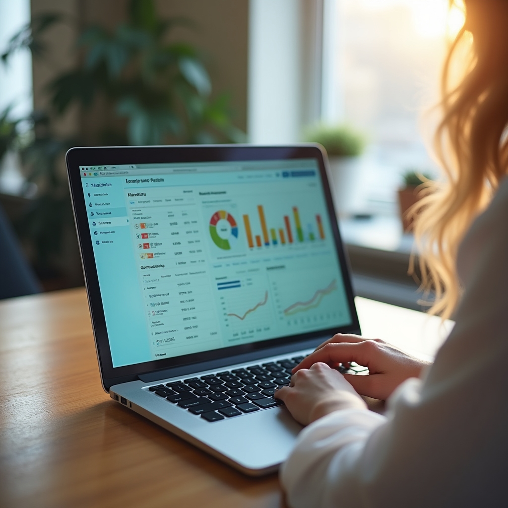 Экран Kaspi Business с интерфейсом управления